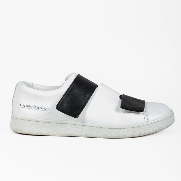 Acne Studios Black and White Triple Lo Yin Yang Sneakers - Picture 1 of 9